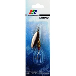 Блешня для риболовлі, обертова, EOS S0034A, вага 8г, колір GS301001